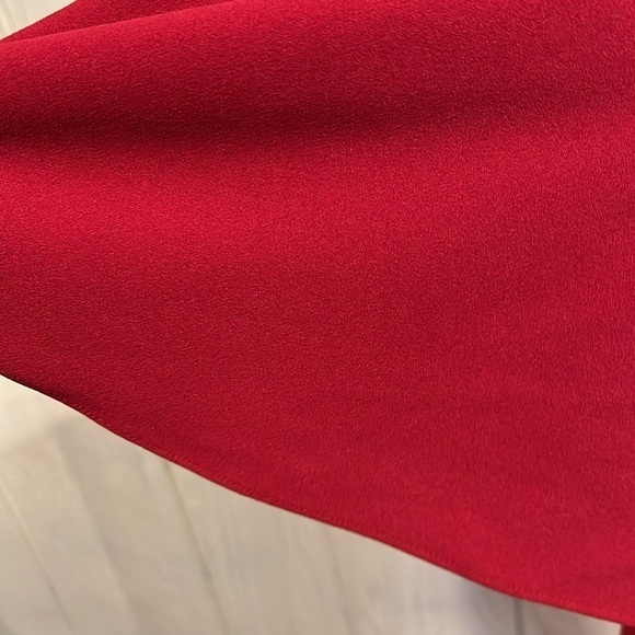 Kasper Crimson Red Flutter Sleeve Sheath Dress NWT - Picture 5 of 14